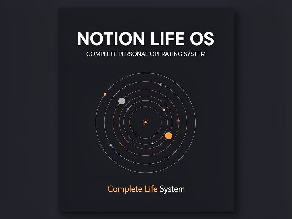 Notion Life OS dashboard preview